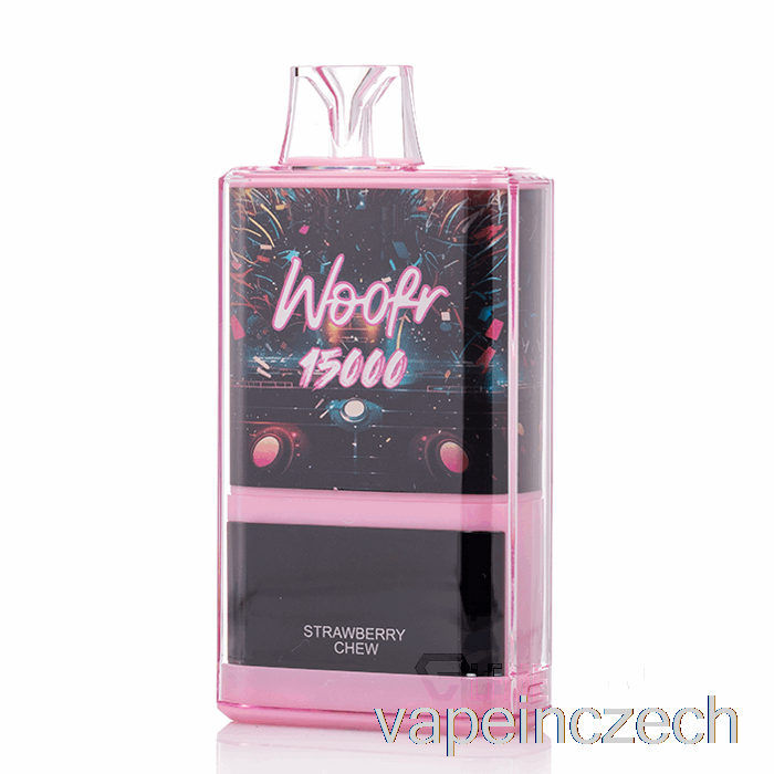 Woofr 15000 Jednorázové Jahodové žvýkací Vape Pero